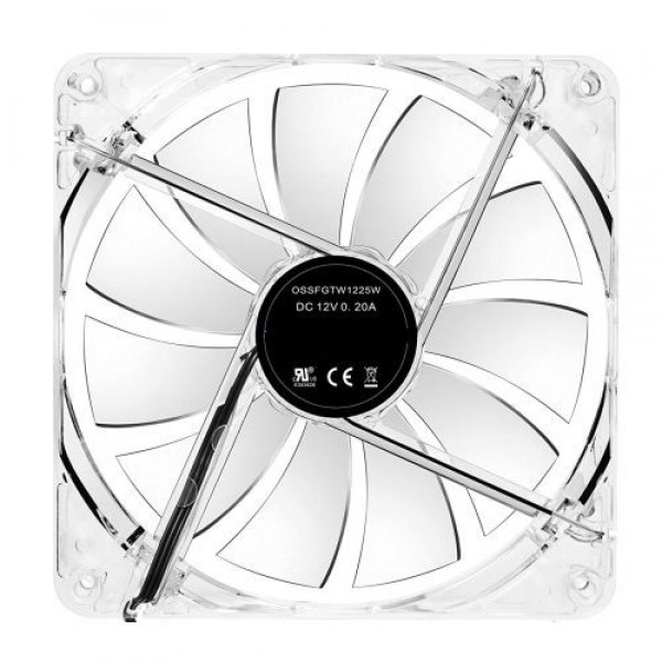 Computer Cooler 140mm 14cm 4 Pin M/F Cooling Fan Silent Transparent